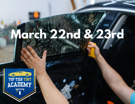 Window Tint Course 2025 March 22nd & 23rd - Deposit